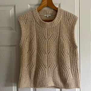 madewell sweater vest